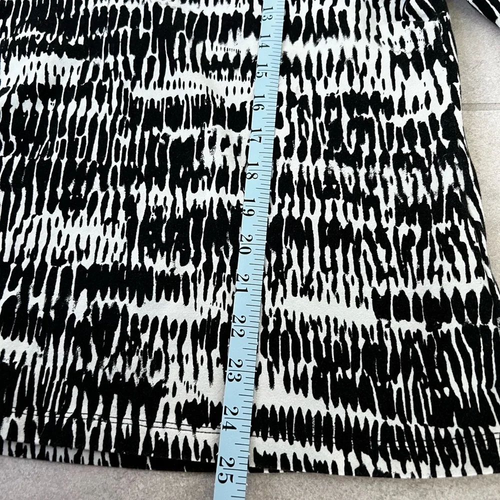 Ruby Rd. Women XL 3/4 Sleeve Black and White - Picture 5 of 10